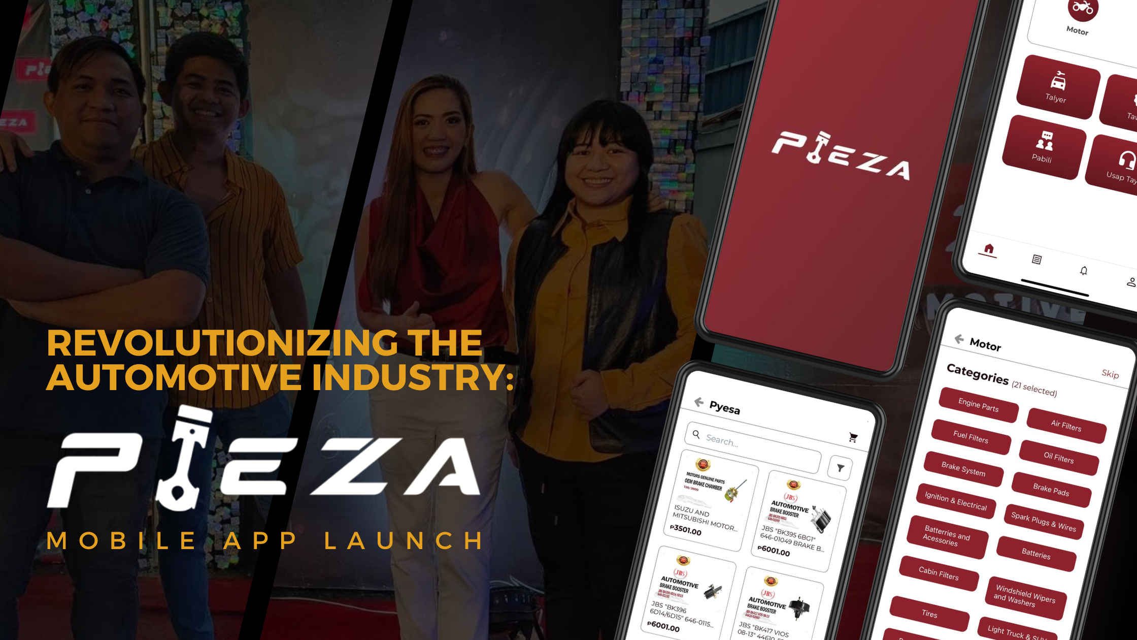 Revolutionizing Business: Pieza's Mobile App Launch
